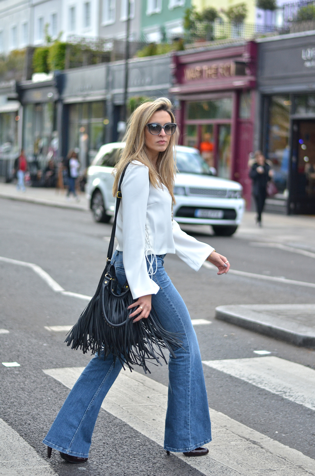 Street Style: How to Wear Extra Flare Pants, Lovika #OOTD #outfits #ideas